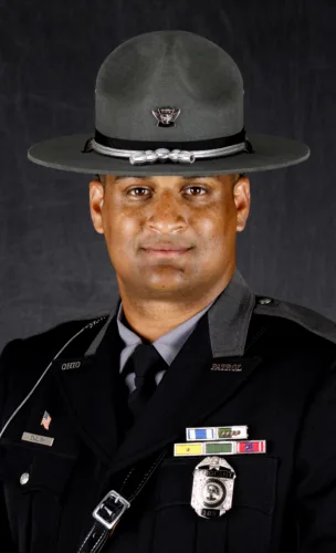 Patrol’s Trooper English promoted to sergeant at the Lisbon Post